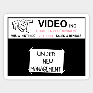 RST Video - Under New Management Magnet